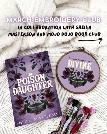 March Embroidery Club