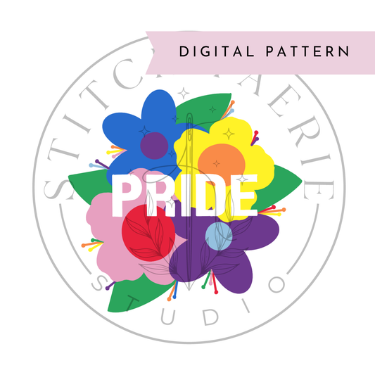 Pride Flowers Digital Pattern