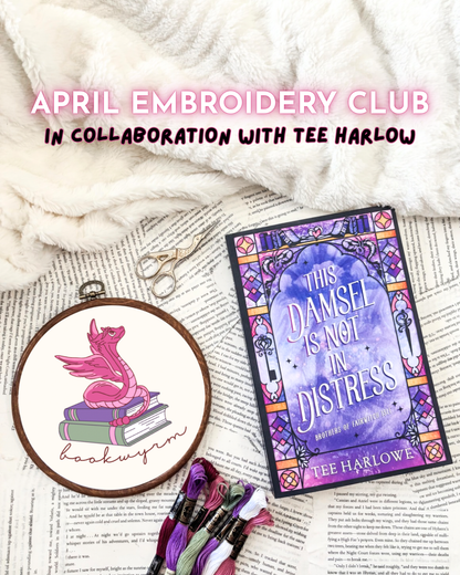April Embroidery Club Kit
