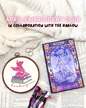 April Embroidery Club Kit
