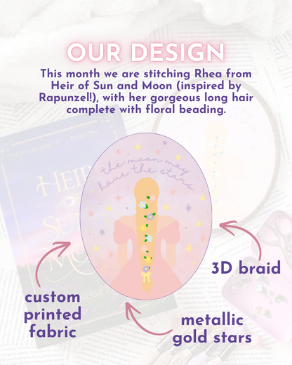 July Embroidery Club Kit