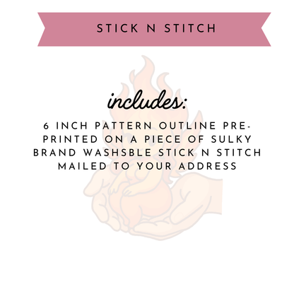 Fire Sprite Stick 'n Stitch