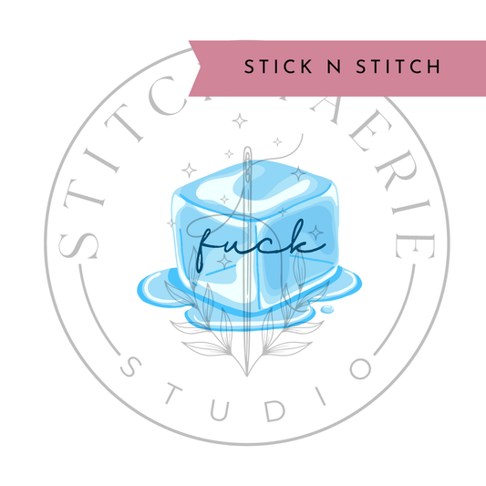 Fuck Ice Stick 'n Stitch