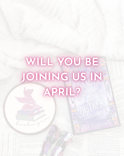 April Embroidery Club Kit